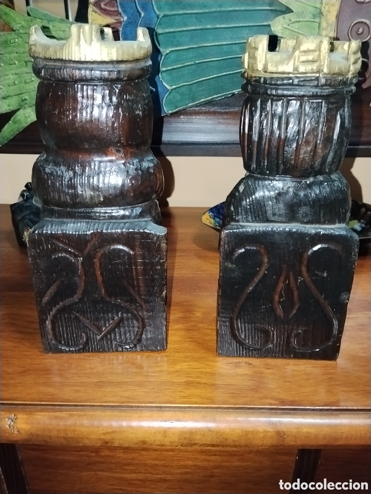 Vintage: Reyes cat&oacute;licos madera maziza - Foto 4