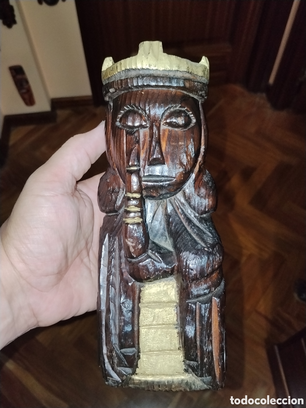 Vintage: Reyes cat&oacute;licos madera maziza - Foto 5