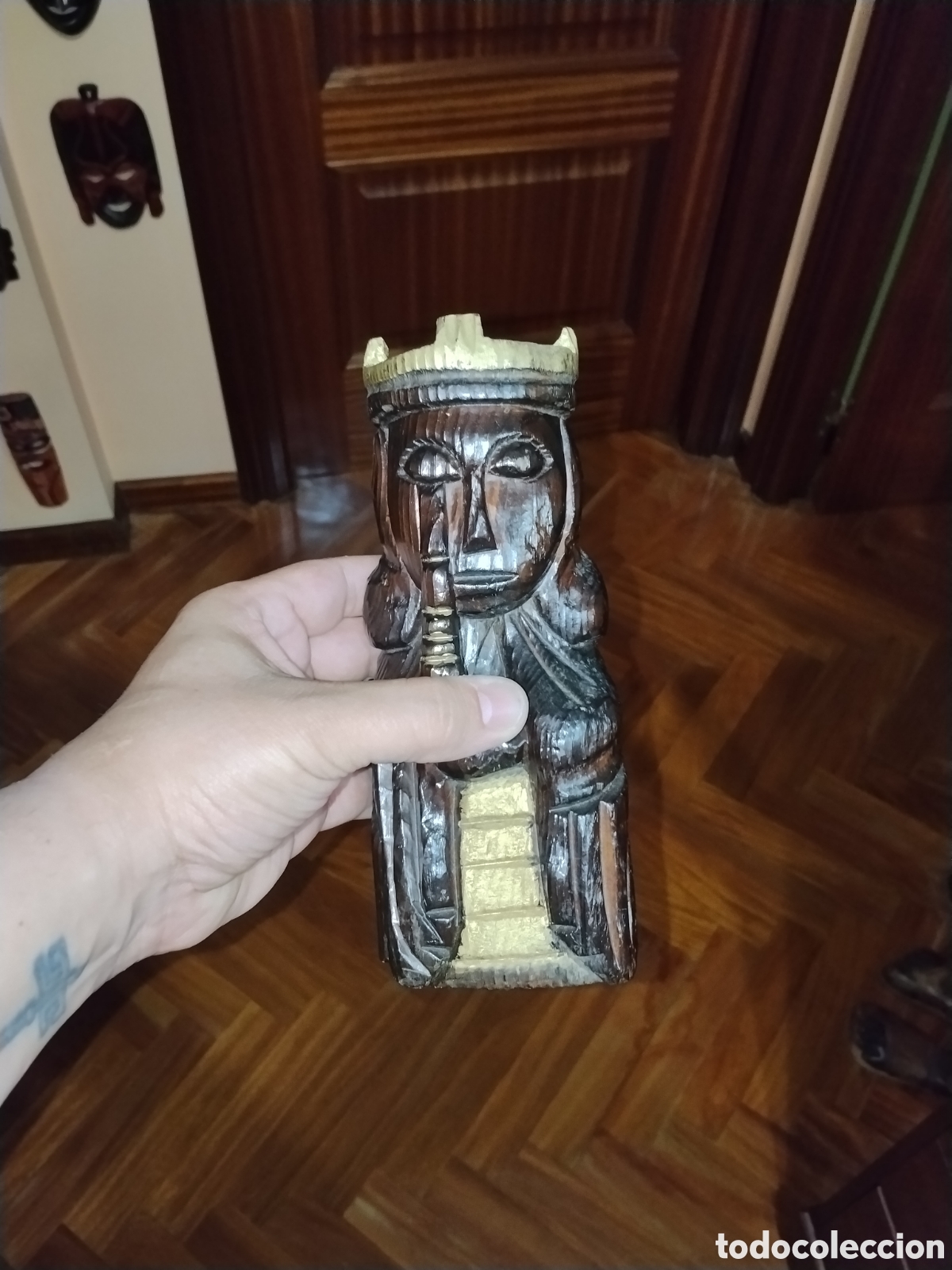 Vintage: Reyes cat&oacute;licos madera maziza - Foto 6