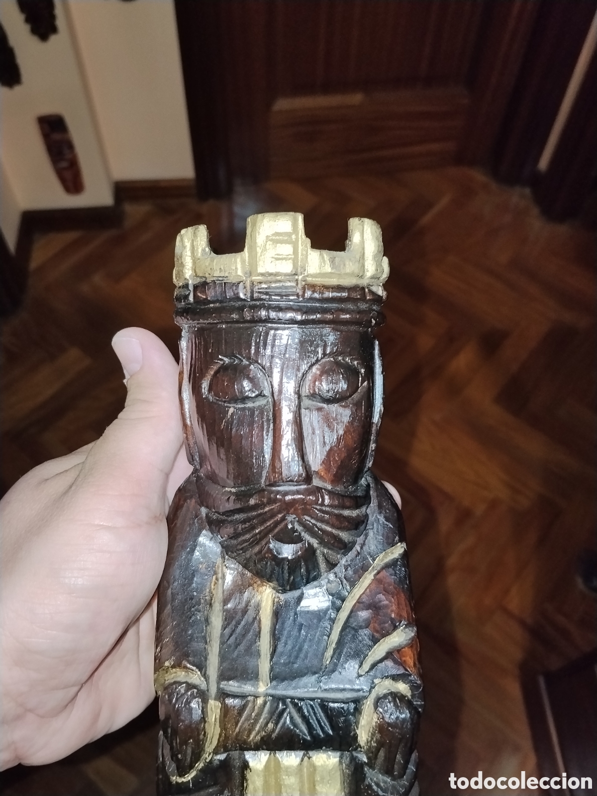 Vintage: Reyes cat&oacute;licos madera maziza - Foto 8