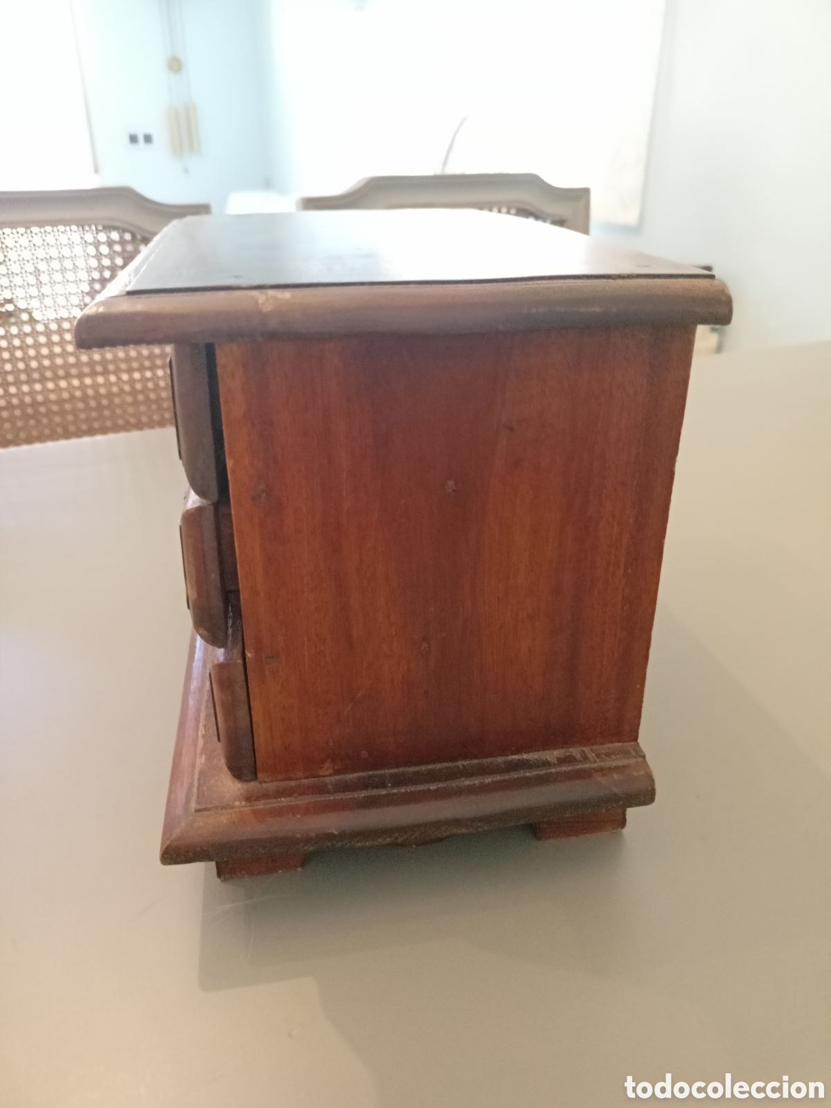 Vintage: MINI CAJONERA DE MADERA MACIZA- - Foto 3