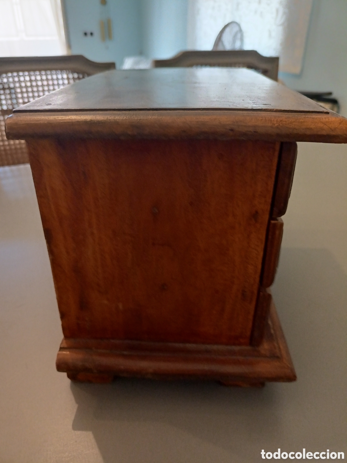 Vintage: MINI CAJONERA DE MADERA MACIZA- - Foto 4