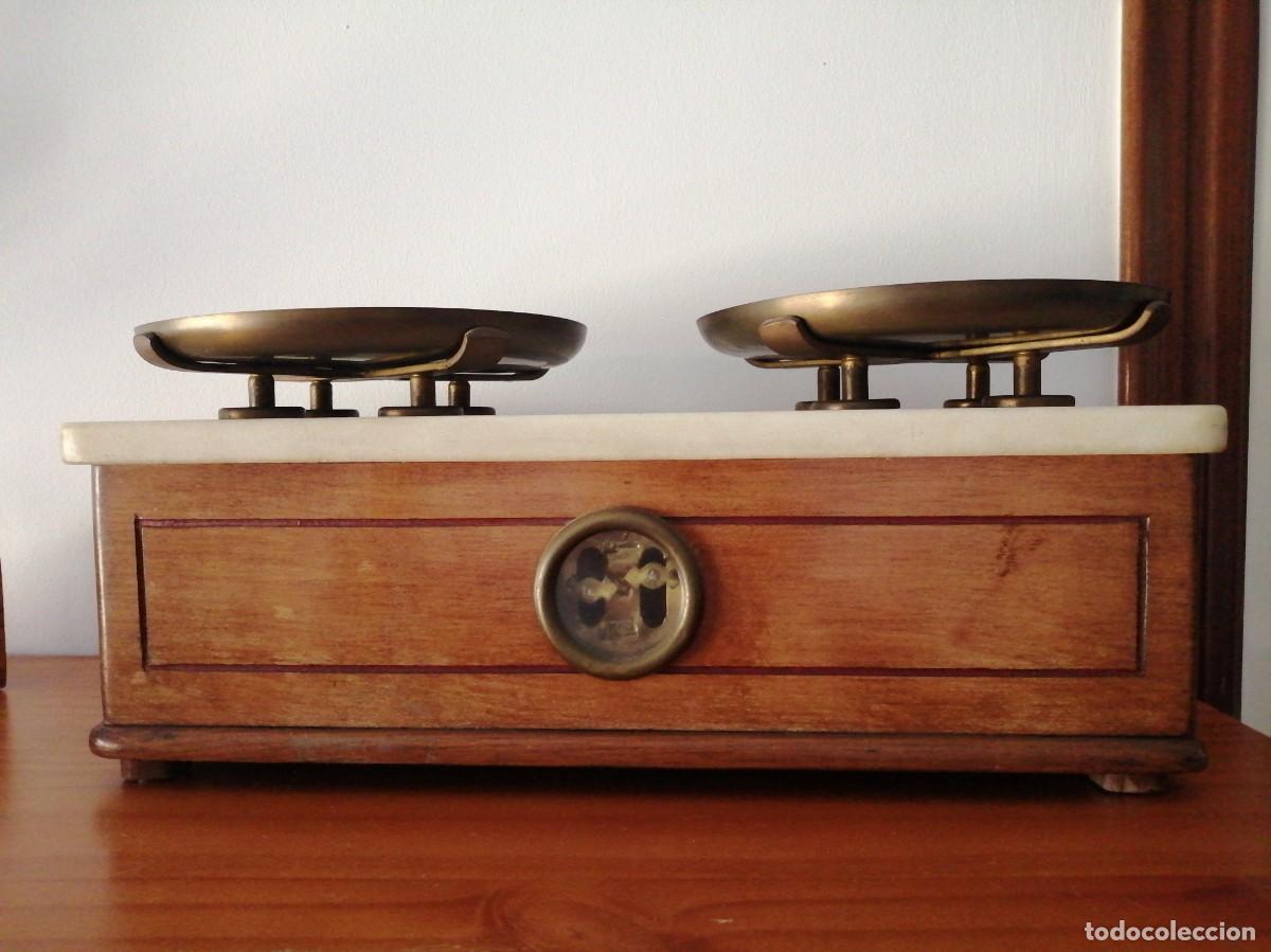 Vintage: Bascula vintage y pesas