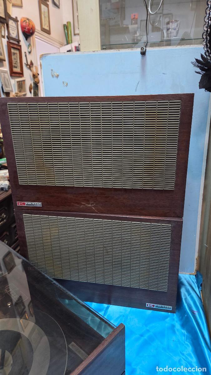 Vintage: tocadisco vintage y 2 altavoces - Foto 14