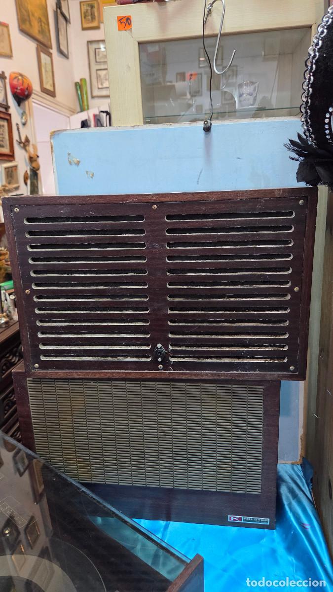 Vintage: tocadisco vintage y 2 altavoces - Foto 16