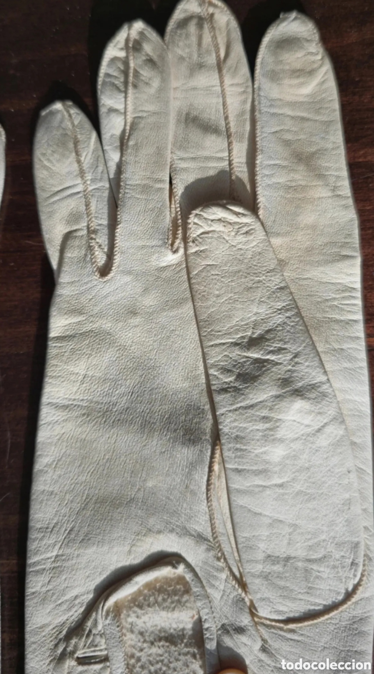 Vintage: Antiguos guantes de piel - Foto 5
