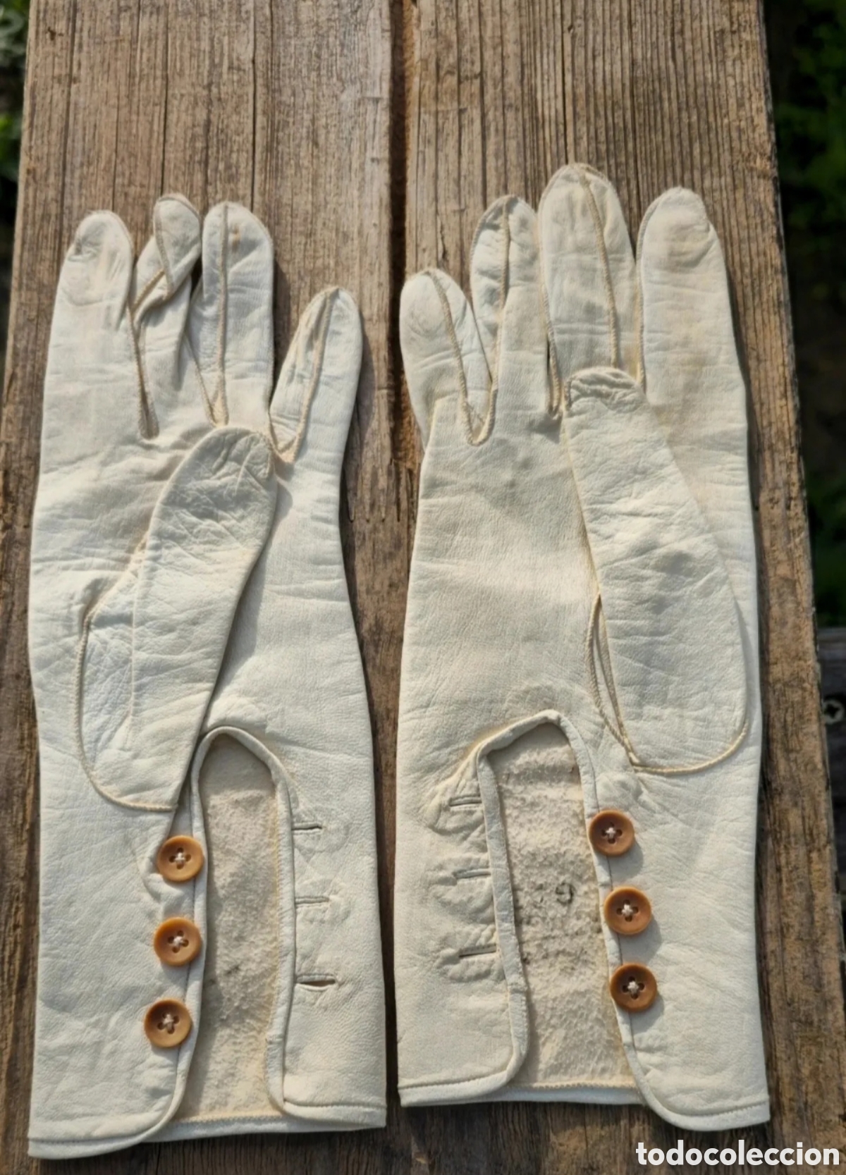 Vintage: Antiguos guantes de piel