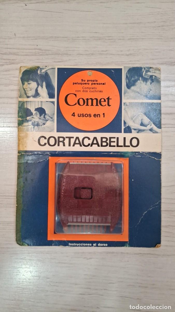 Vintage: Cortacabellos vintage de la marca Comet. Un cl&aacute;sico para el cuidado personal. 4 usos en 1, sirve par