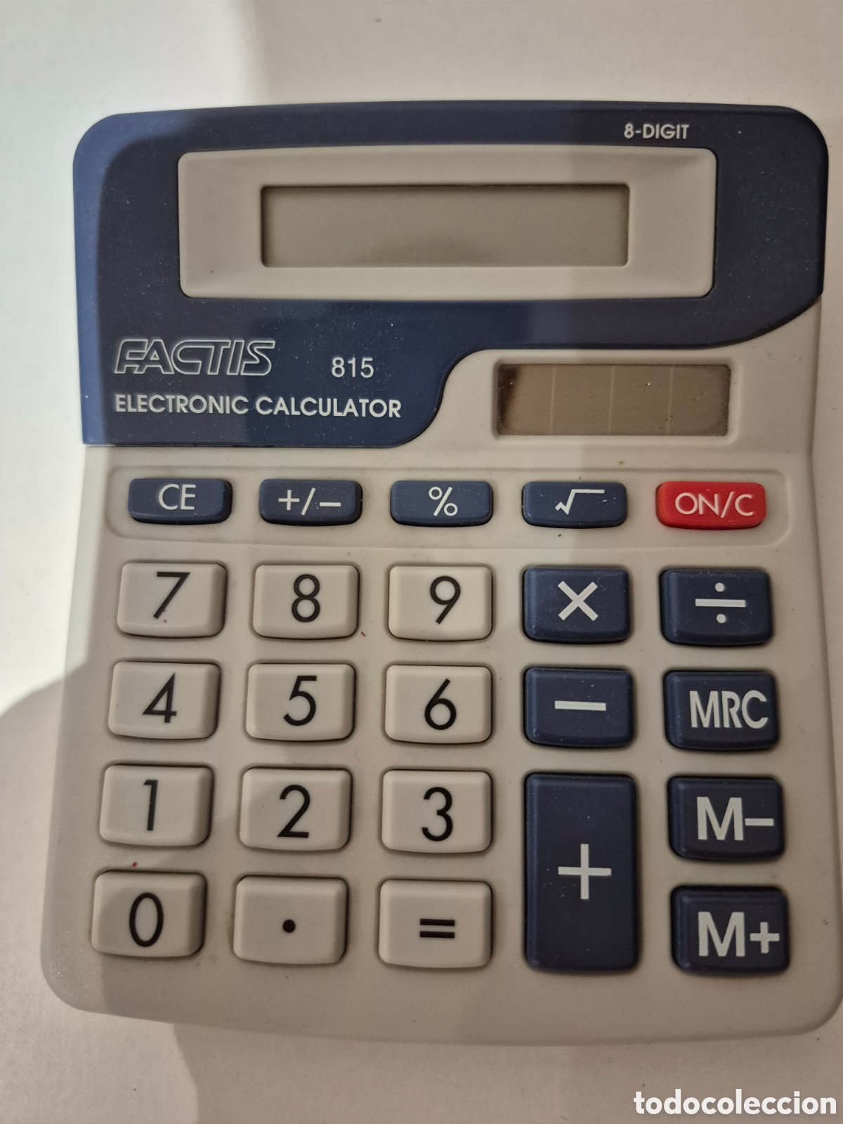 Vintage: Calculadora solar Marca Factis model n815
