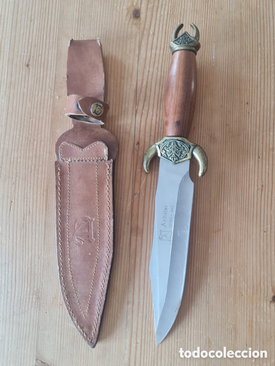 Vintage: Cuchillo de caza Andujar descatalogado