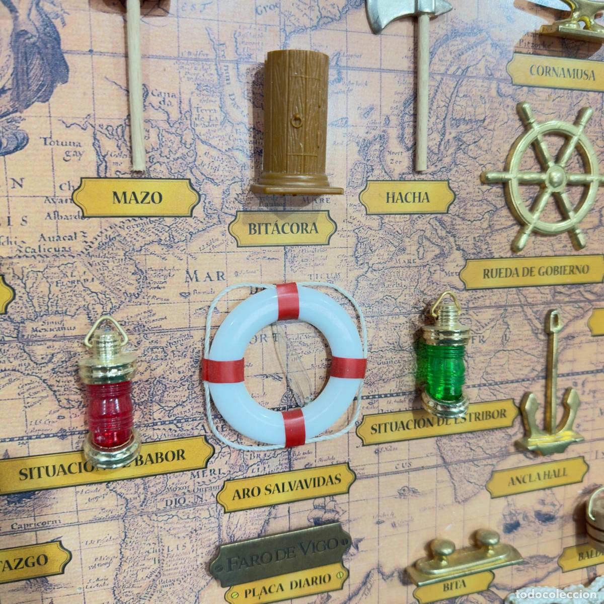 Vintage: Cuadro decorativo de tem&aacute;tica marina - Foto 6