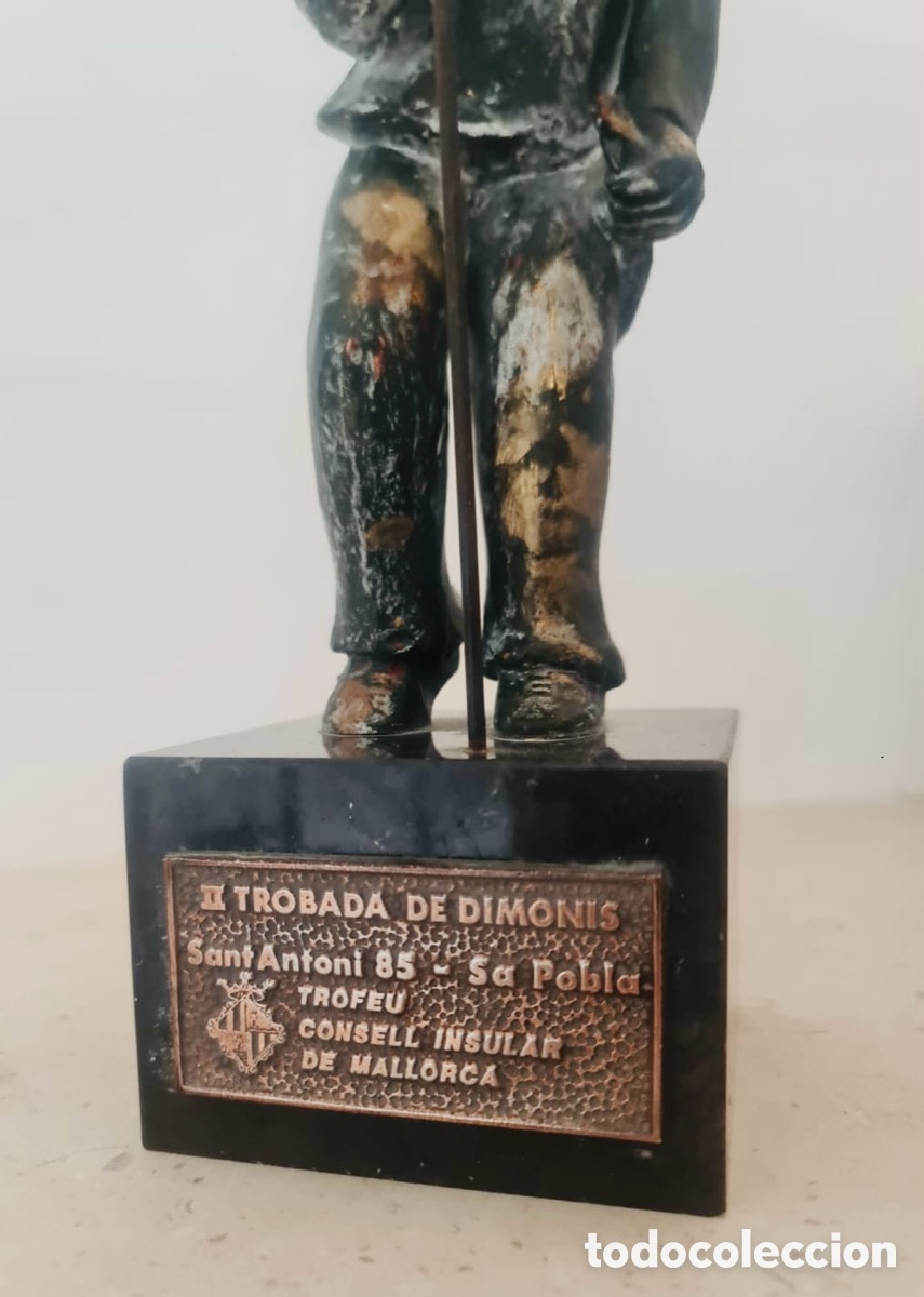Vintage: Demonio figura tradicional Mallorquina