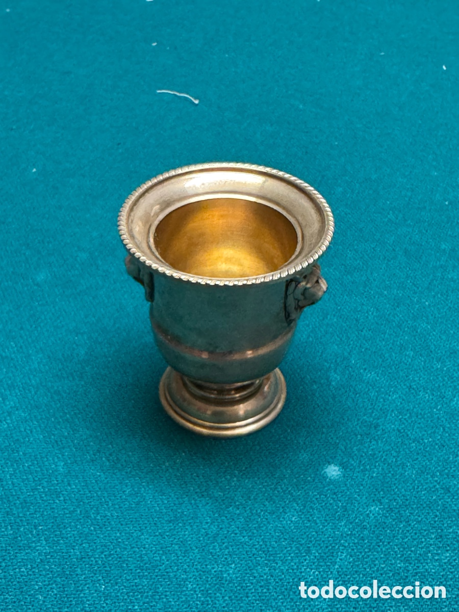 Vintage: Palillero / Mini Cubitera Viners of Sheffield Plata Inglesa Vintage