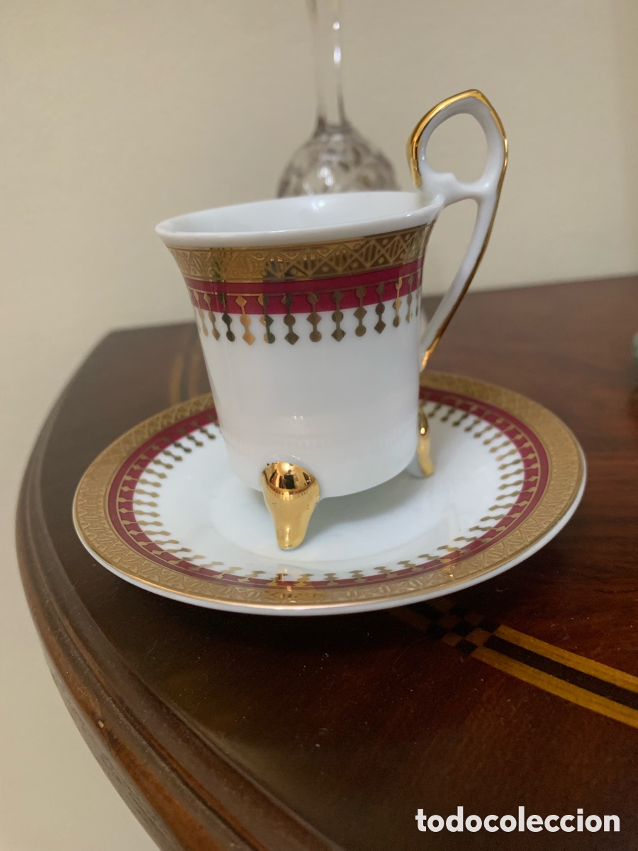 Vintage: Taza de porcelana de coleccion