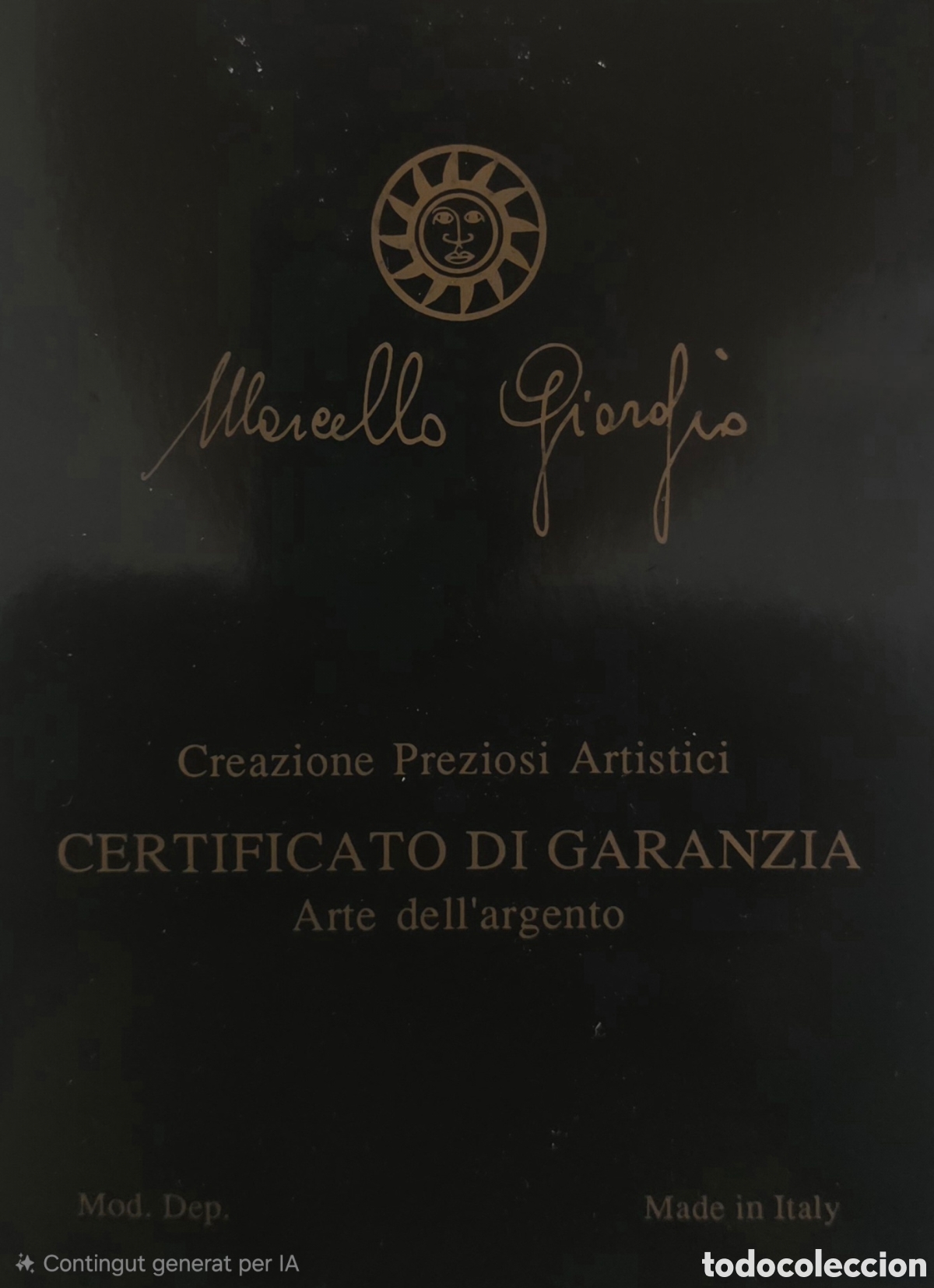 Vintage: Espejo de plata certificado - Foto 4