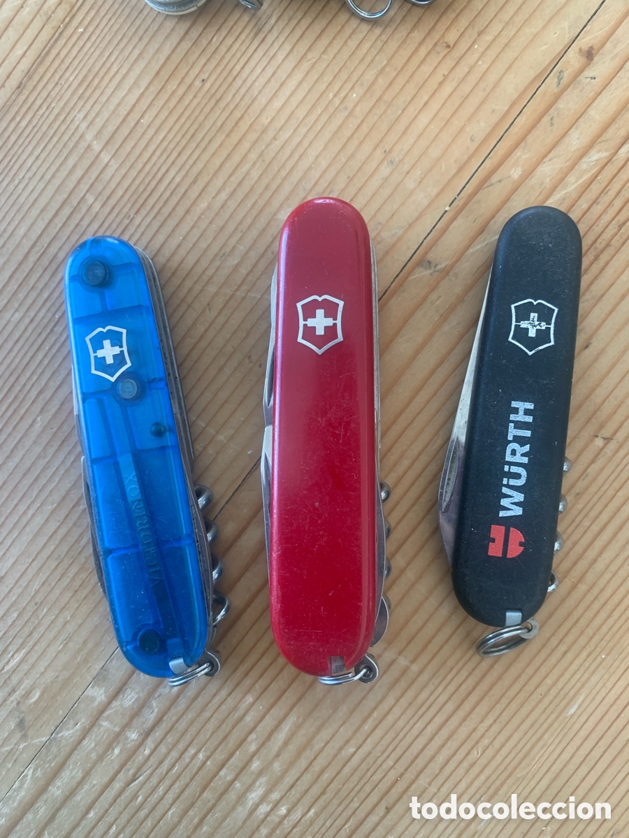 Vintage: Navajas multiusos victorinox lote de tres