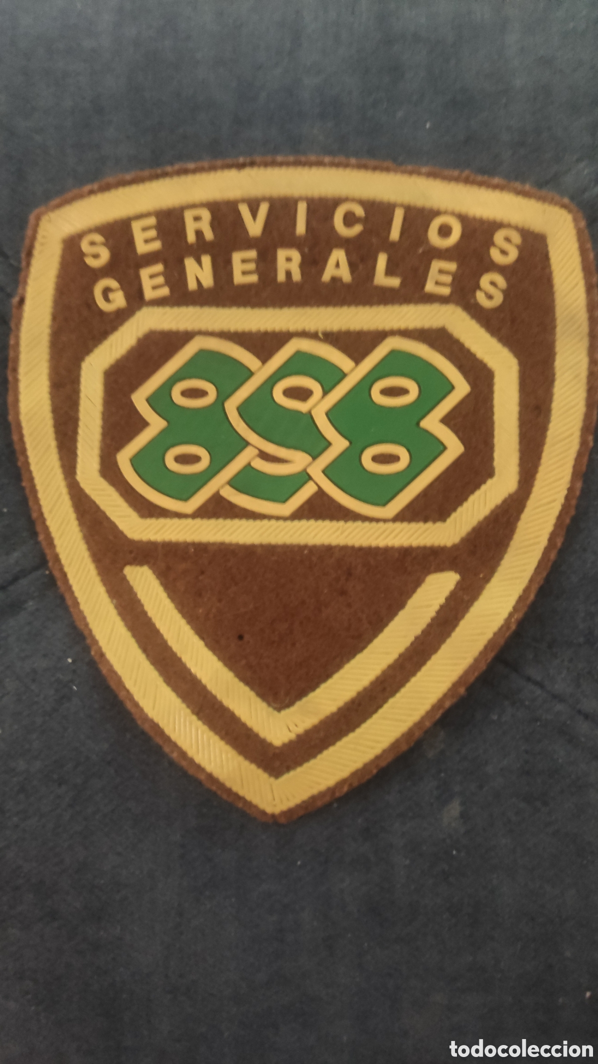 Vintage: Parche servicios generales, empresa de seguridad