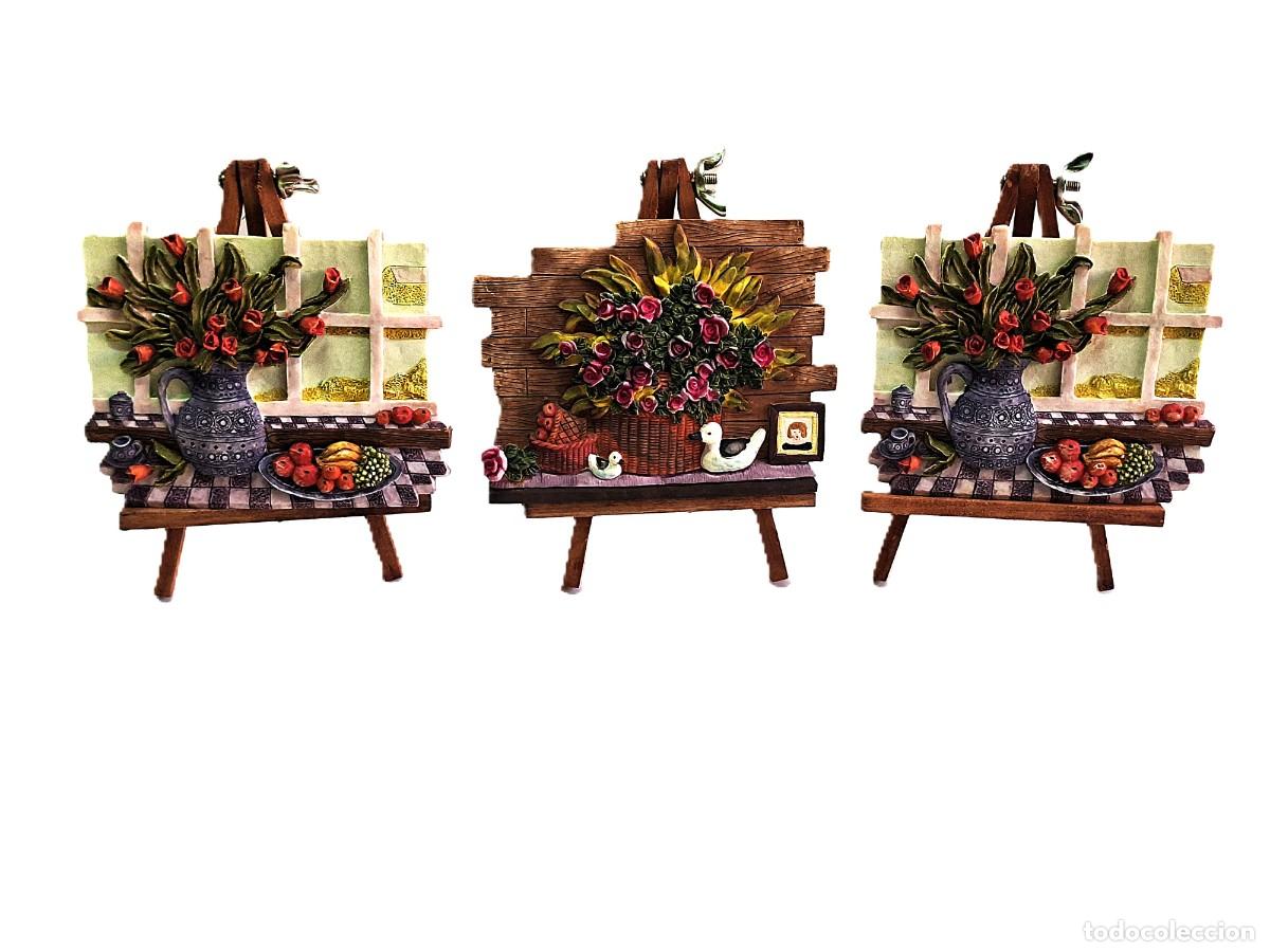 Vintage: Cuadros decorativos con relieve 3D - Foto 1