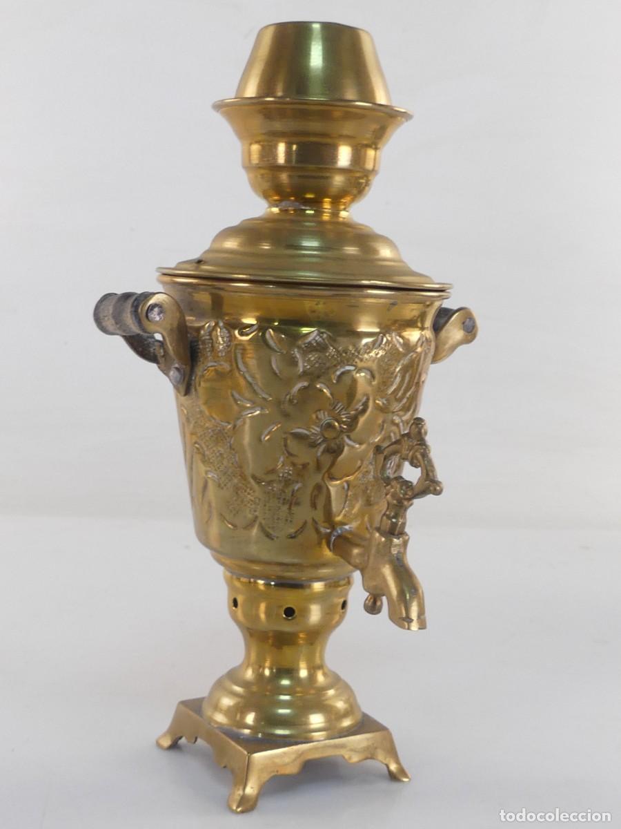 Vintage: SAMOVAR DE METAL BONITO OBJETO DE DECORACION
