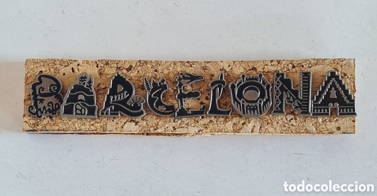 Vintage: S&egrave;rie completa Pins Barcelona