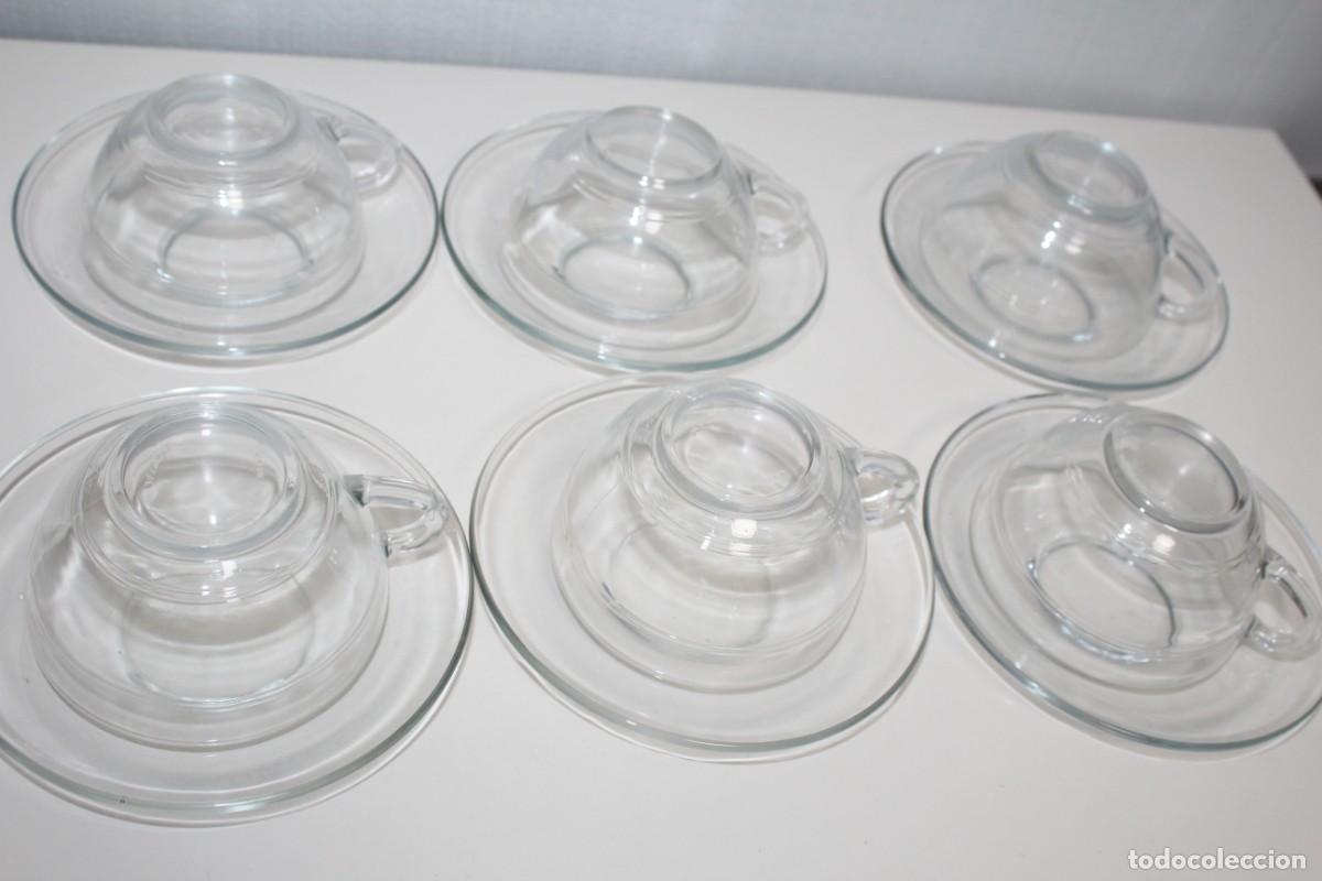 Vintage: 6 TAZAS DE DESAYUNO DURALEX - Foto 1
