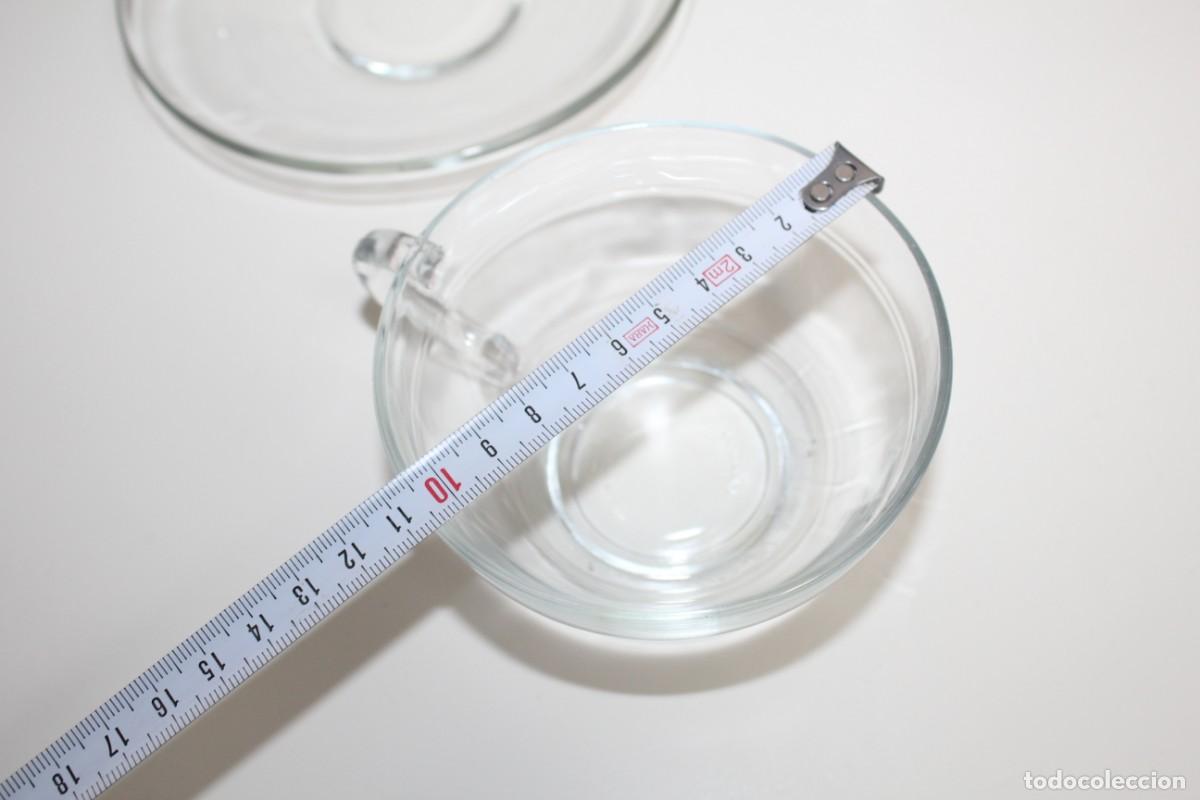 Vintage: 6 TAZAS DE DESAYUNO DURALEX - Foto 4