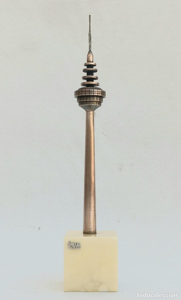 Vintage: Torrespa&ntilde;a pirul&iacute; torre telecomunicaciones rtv figura