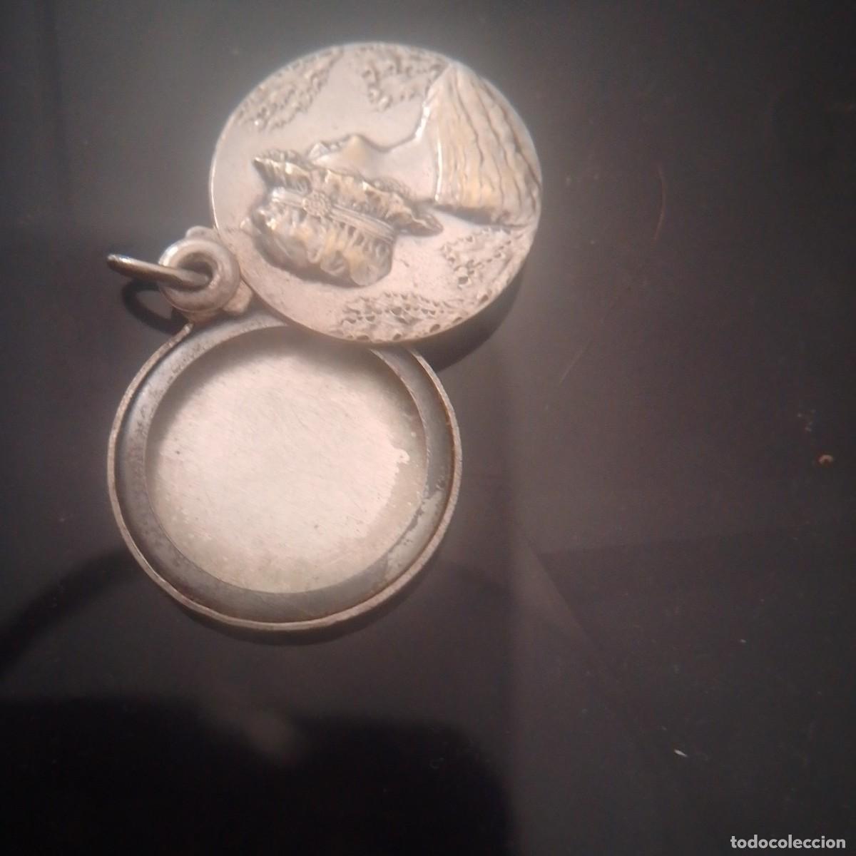 Vintage: Antiguo guarda pelo,plateado - Foto 3