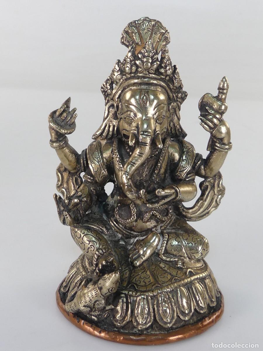Vintage: FIGURA DE DIOSA HINDU INDIA NEPAL