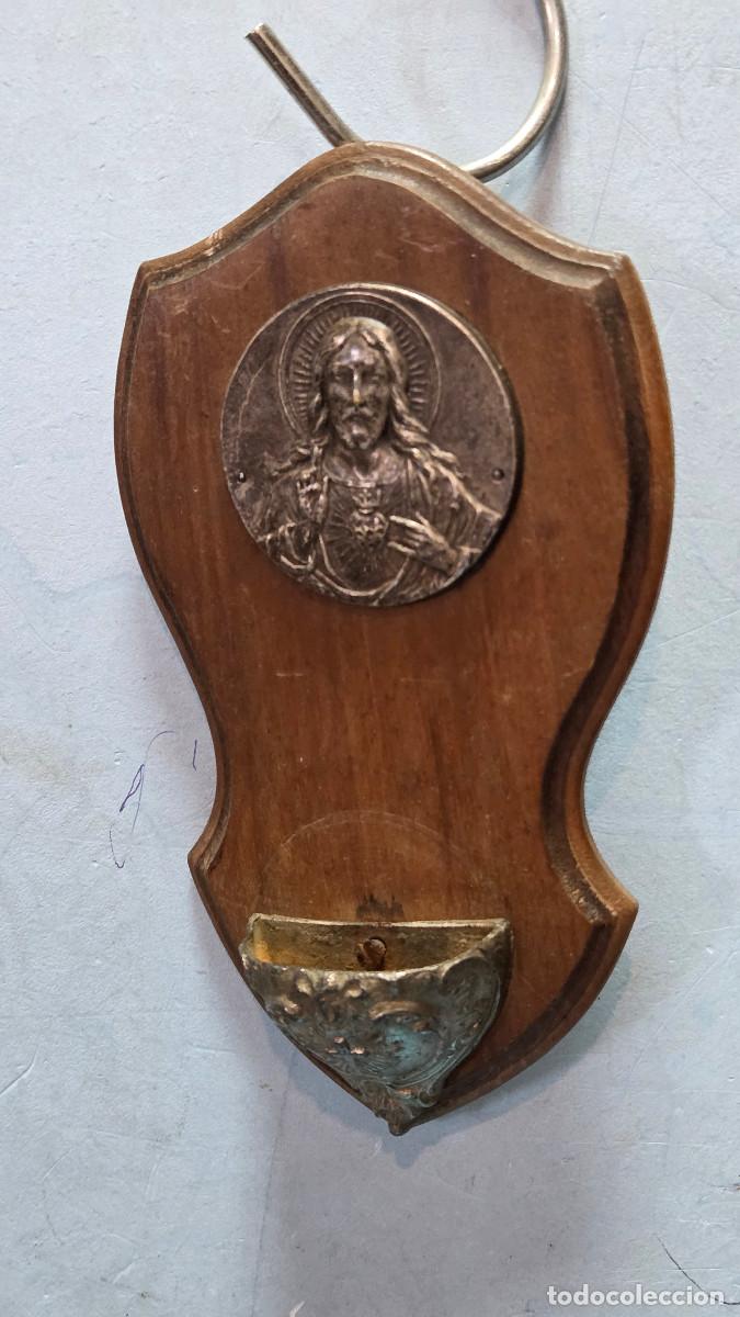 Vintage: benditera antigua religiosa