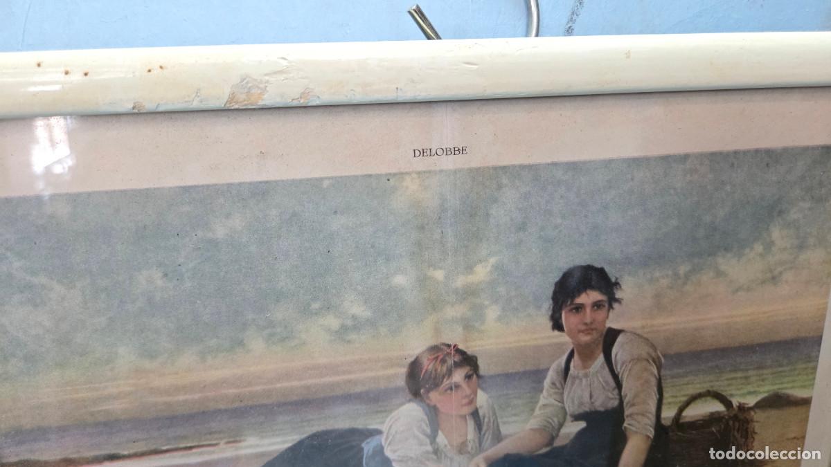 Vintage: cuadro con lamina antigua - Foto 3