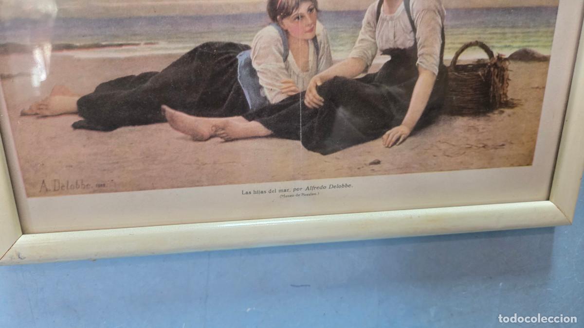 Vintage: cuadro con lamina antigua - Foto 4