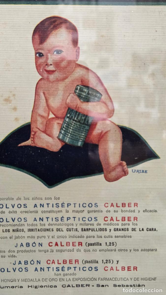 Vintage: cuadro con cartel antiguo - Foto 3