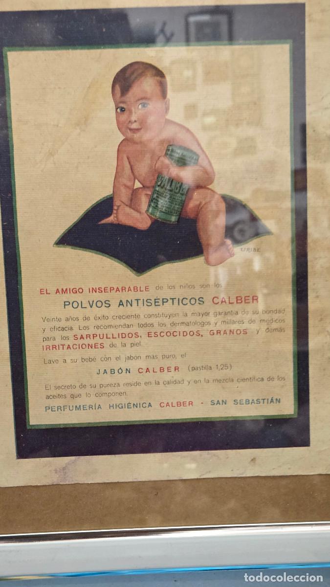 Vintage: cuadro con cartel antiguo - Foto 2