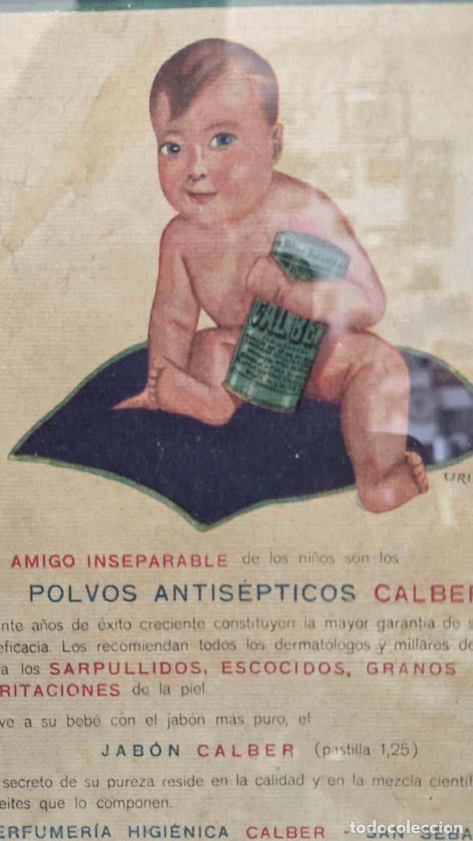 Vintage: cuadro con cartel antiguo - Foto 3