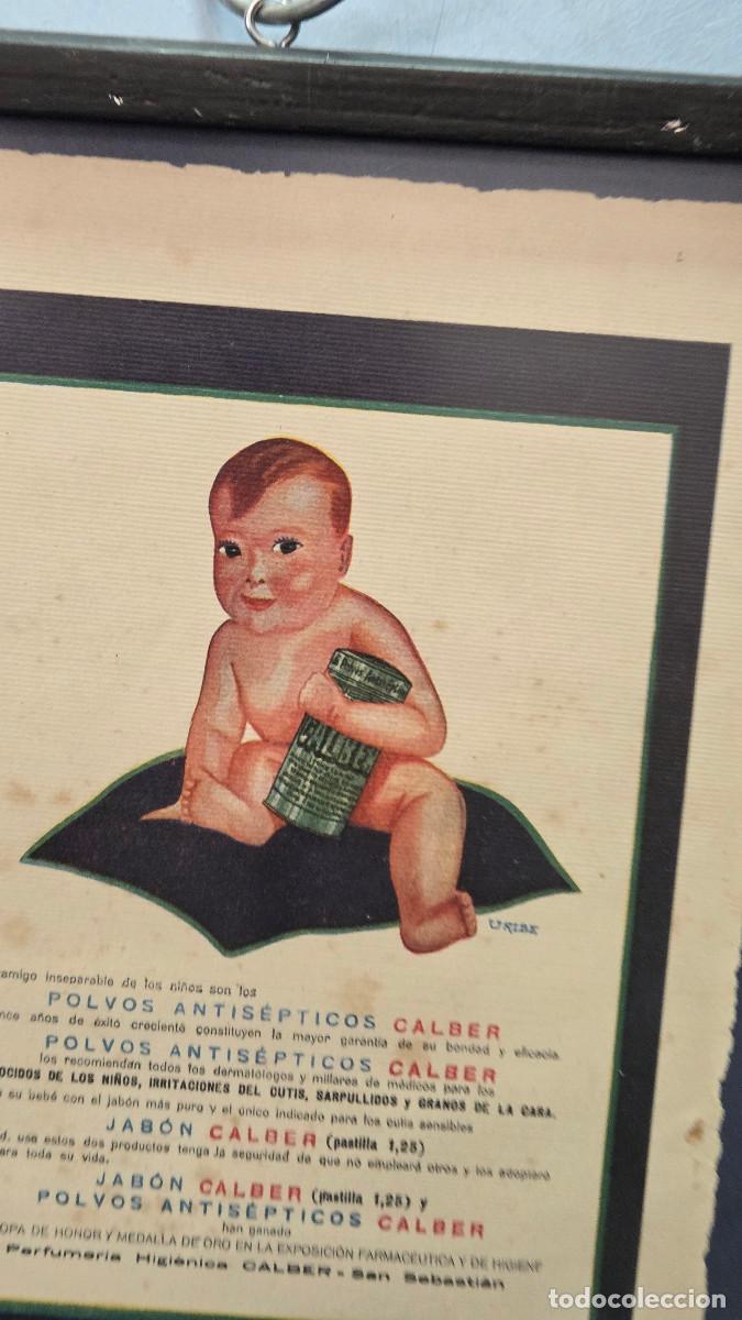 Vintage: cuadro con cartel antiguo - Foto 4