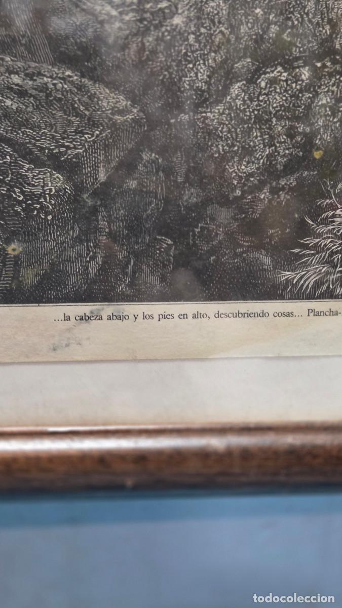 Vintage: cuadro con grabado antiguo - Foto 5