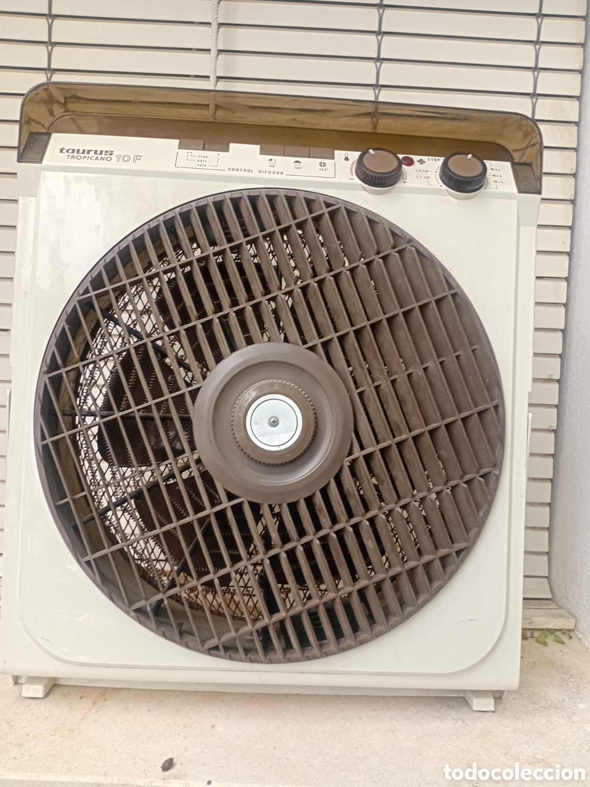Vintage: VENTILADOR TARURUS TROPICANO F10