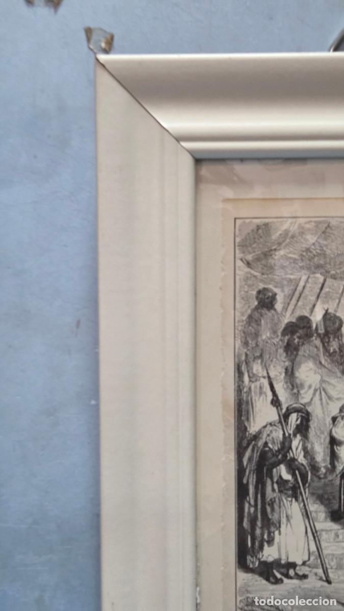 Vintage: cuadro con grabado antiguo - Foto 2