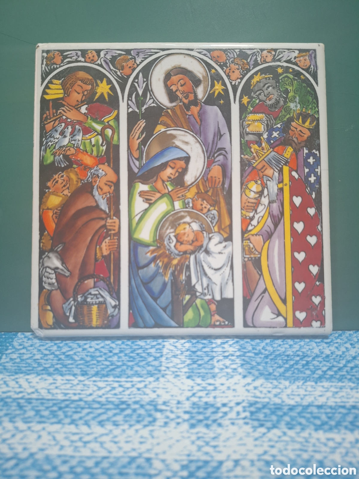 Vintage: Azulejo 15X15 Navide&ntilde;o. - Foto 1