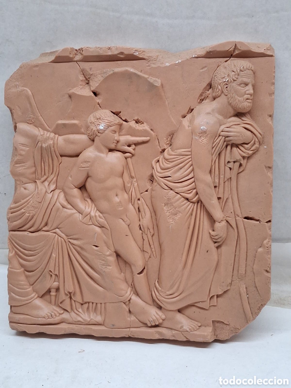 Vintage: bajorrelieve en resina