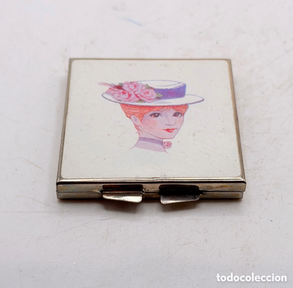Vintage: Caja doble Espejo Vintage