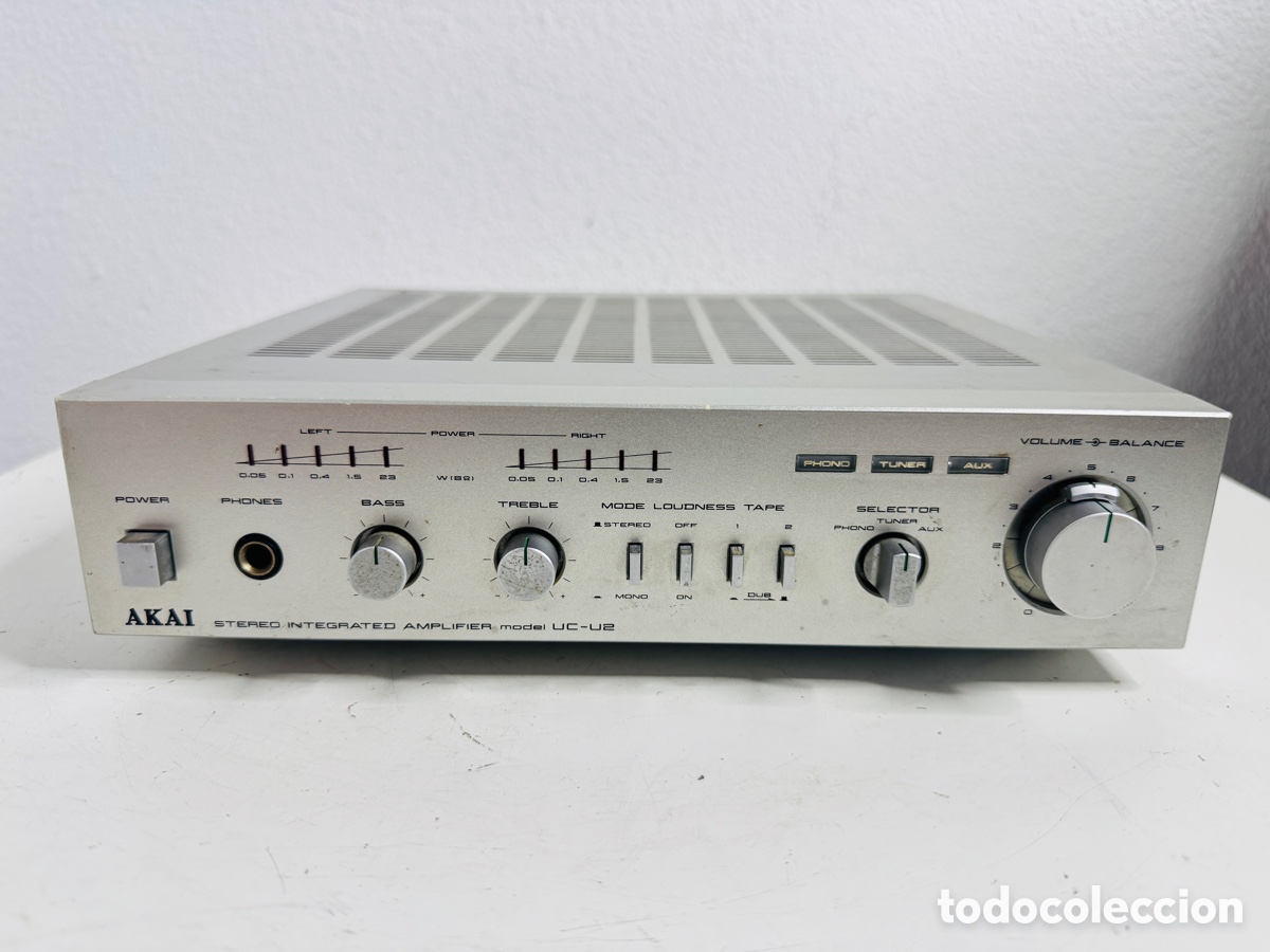 Vintage: Akai UC-U2 Stereo Amplifier Hifi Vintage Japan Para Restaurar