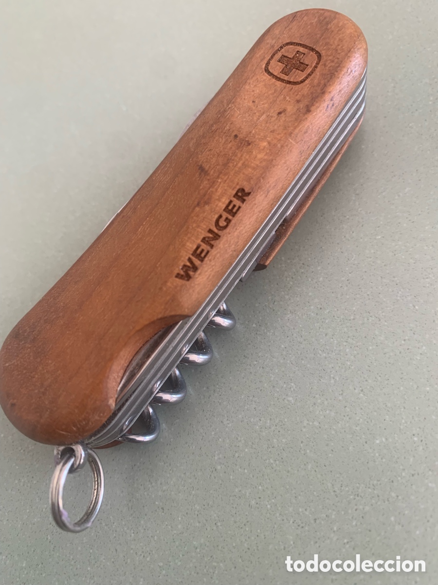Vintage: Wenger Evo Wood navaja multiusos