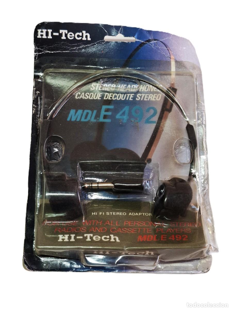 Vintage: AURICULARES ESTEREO VINTAGE HI - TECH MDL.E 492