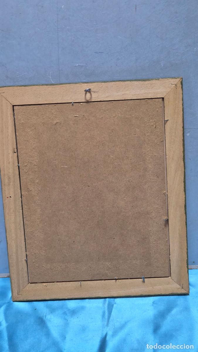Vintage: cuadro con cartel antiguo - Foto 5