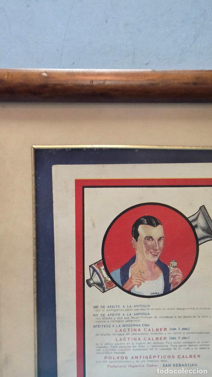 Vintage: cuadro con cartel antiguo - Foto 2
