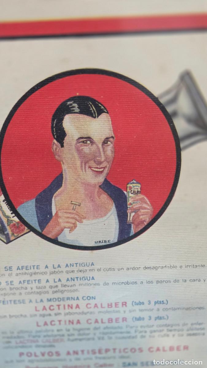 Vintage: cuadro con cartel antiguo - Foto 4