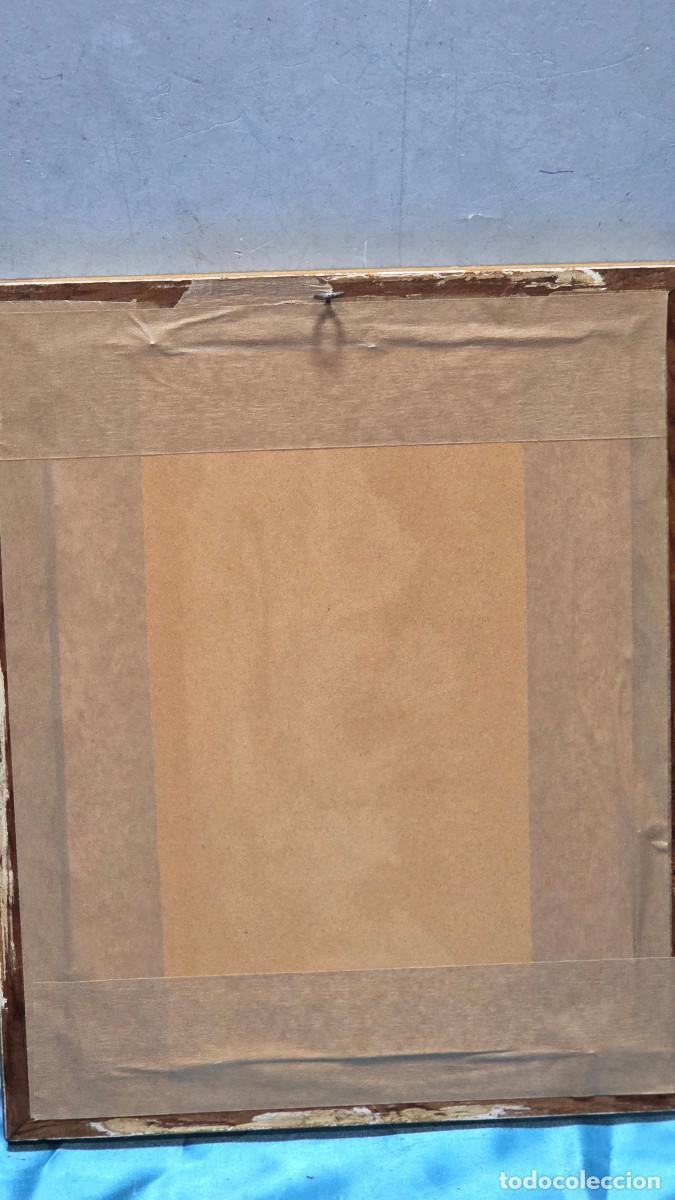 Vintage: cuadro con cartel antiguo - Foto 7