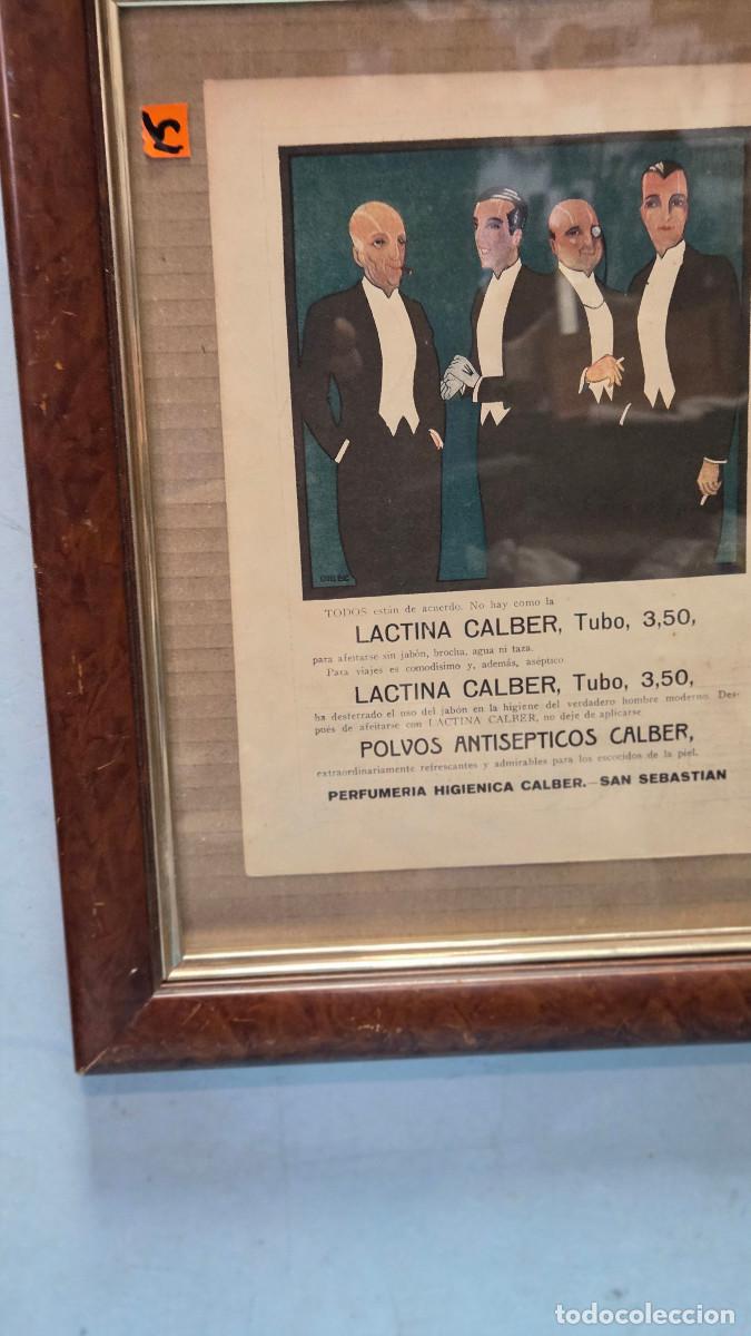 Vintage: cuadro con cartel antiguo - Foto 2